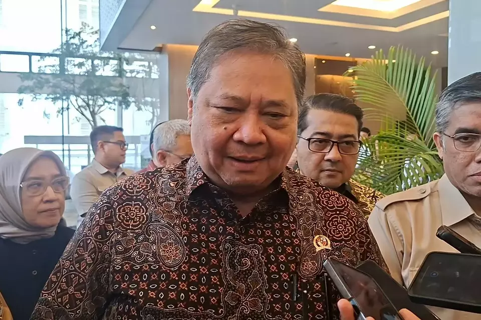 Menteri Koordinator Bidang Perekonomian, Airlangga Hartarto. (B-Universe Photo/Addin Anugrah Siwi).