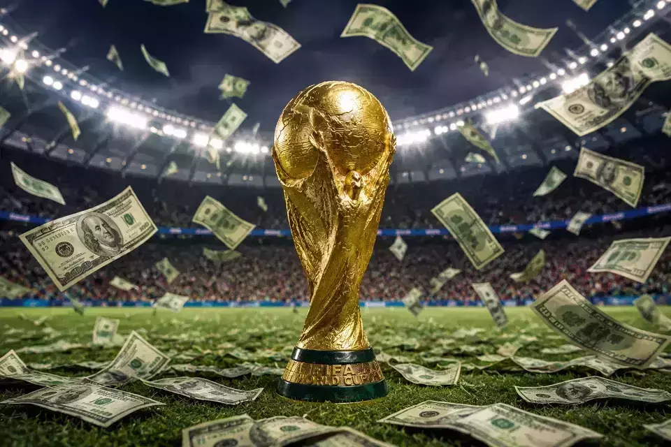 Ilustrasi anggaran Piala Dunia 2026. (Beritasatu.com/AI)