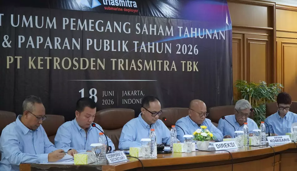 Jajaran Direksi KETR mengadakan RUPS di Jakarta, Kamis (18/6/2026). (FOTO: IST)