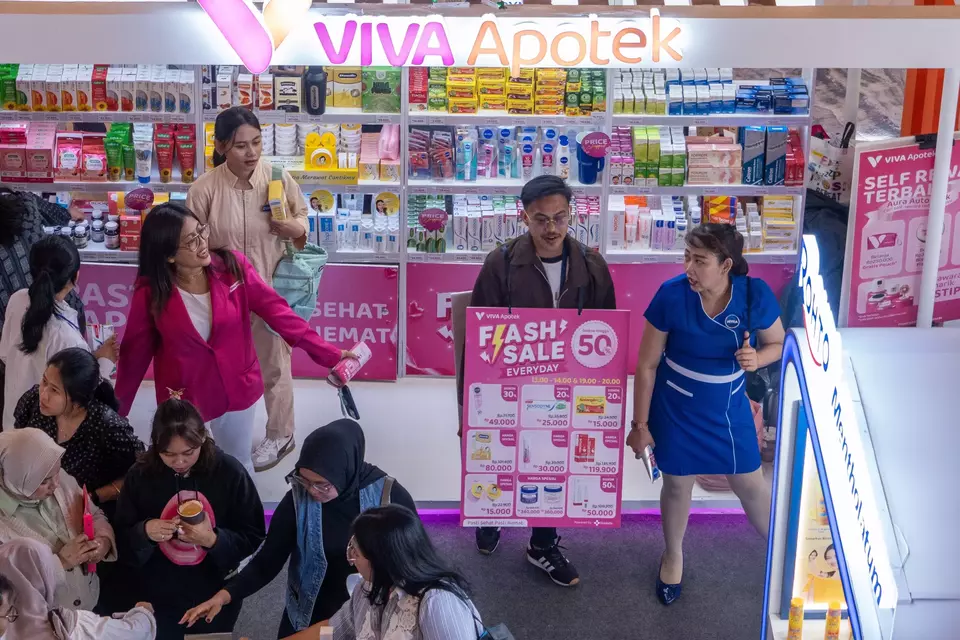 VIVA Apotek di BeautyFest Asia 2026
Sumber: VIVA Apotek