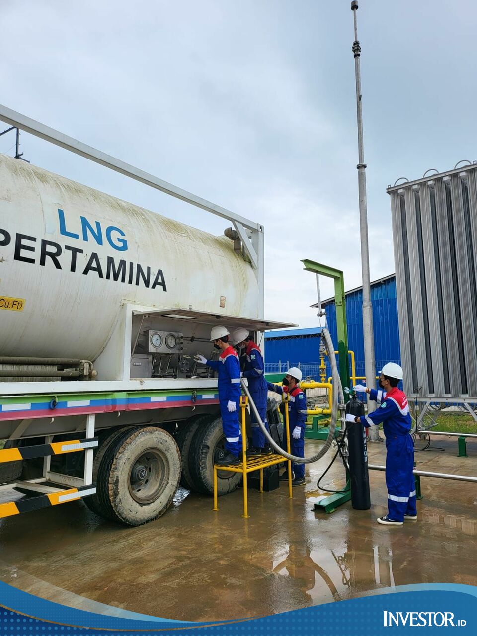 Subholding Gas Pertamina Suplai LNG Ke Industri Bontang