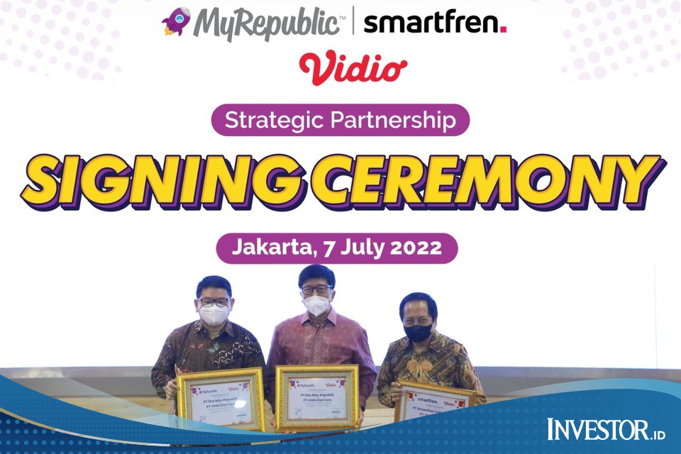 MyRepublic Dan Smartfren Jalin Kolaborasi Strategis Dengan Video