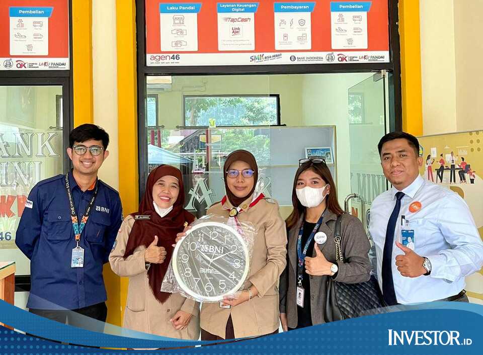 BNI Hadirkan Mini Bank – BNI Agen46 Di SMKN 2 Jakpus