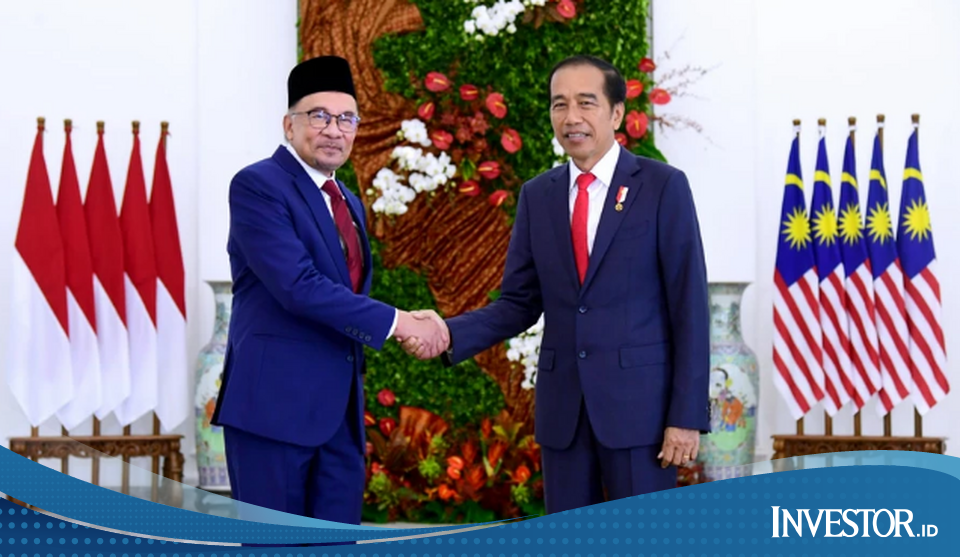 Bertemu Jokowi Anwar Ibrahim Serahkan Surat Minat Investasi Malaysia