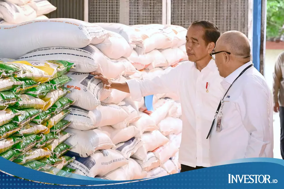 Jokowi asks Prabowo to continue 10 kg rice assistance program