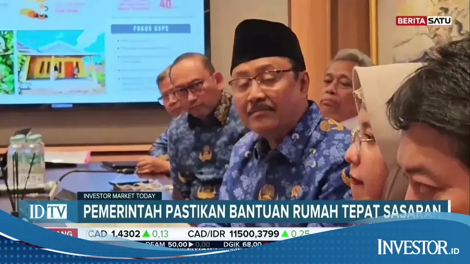 Menteri Ara Bertemu Mensos & Kepala BPS Bahas Bantuan Perumahan