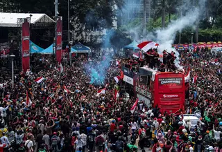 U-22 Football Team Given Heroes' Welcome after SEA Games Win