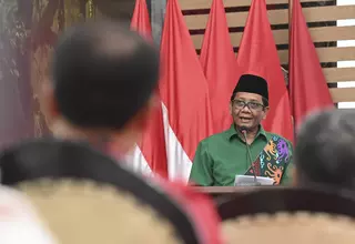 Mahfud Inserts Political Lecture in Acceptance Speech as Veep Candidate