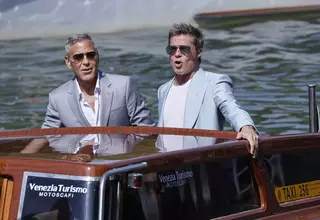 Clooney and Pitt Talk Streaming, 'Wolfs,' and Political Op-Ed at Venice Film Festival