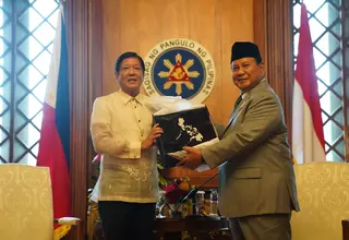 Prabowo Says He is Impressed by Philippines’ Marcos Jr’s Leadership