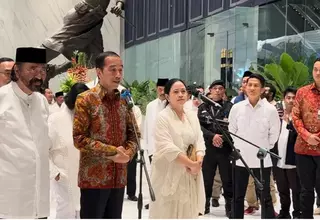 Puan Brushes Off Jokowi-PDIP Rift, Calls Ties 'Always Warm'
