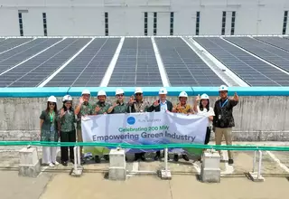 SUN Energy Celebrates 200 MW Operating Capacity Milestone at LamiPak Indonesia 