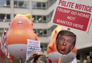 Trump's Second State Visit to UK Meets With Protests and Arrests