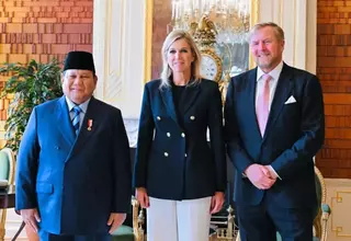 Prabowo Meets Dutch Royals, Pushes for Return of 30,000 Javanese Artifacts