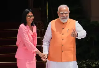 Modi Meets Delcy Rodriguez as India Expands Venezuela Oil Imports