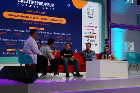 Up Close With Successful Entrepreneurs at Creativepreneur Corner 2017 