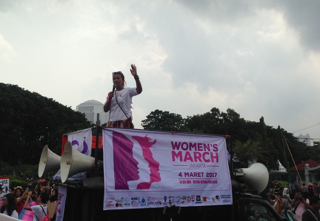 Women March In Jakarta To Demand Equality