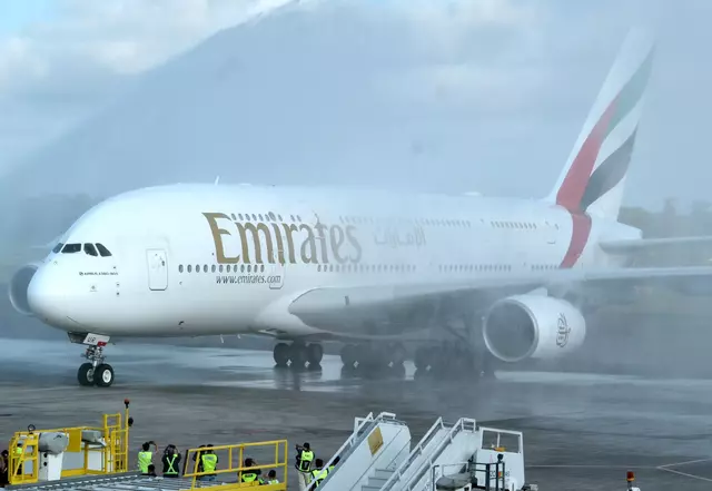 Bali Airport Welcomes First Arrival of A380 Plane