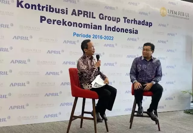 Grup APRIL Sumbang Rp484,3 Triliun Terhadap PDB Indonesia Tahun 2016-2022: Kajian