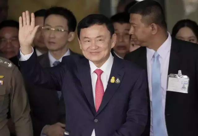 Ex-Prime Minister Thaksin Jailed after Returning f