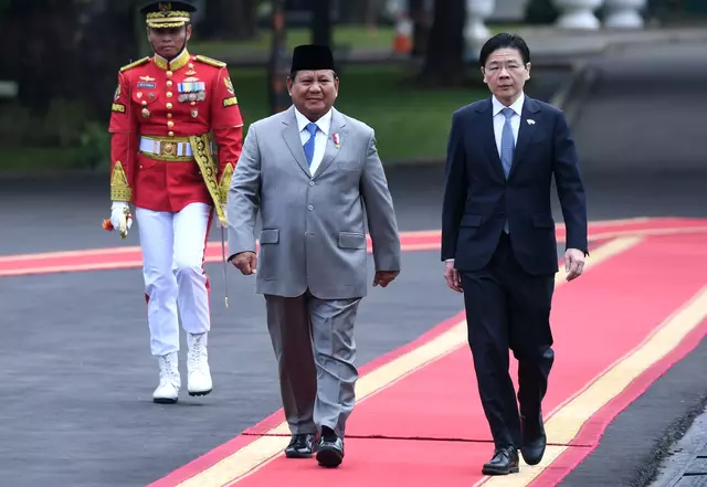 Bilateral Energy, Trade in Focus as Prabowo Begins State Visit to Singapore