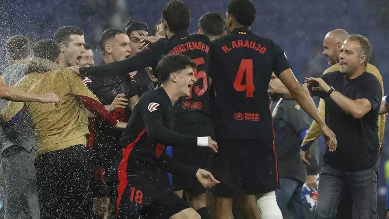 Barcelona Clinches Its 28th La Liga Title as Yamal's Stunning Strike Seals Domestic Treble