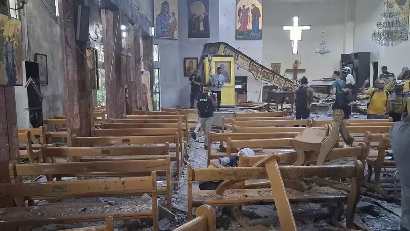 Suicide Bomber Kills At Least 20 in Greek Orthodox Church in Syria During Divine Liturgy