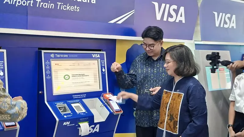 Jakarta Airport Train Adds Visa Contactless Payment to Ease Travel for Foreign Tourists