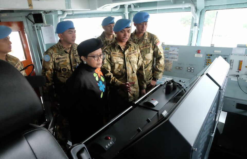 Indonesia will seek ways to help address the overflow of Syrian refugees into Lebanon, Foreign Minister Retno Marsudi said on Monday (26/02). (Photo courtesy of the Ministry of Foreign Affairs)
