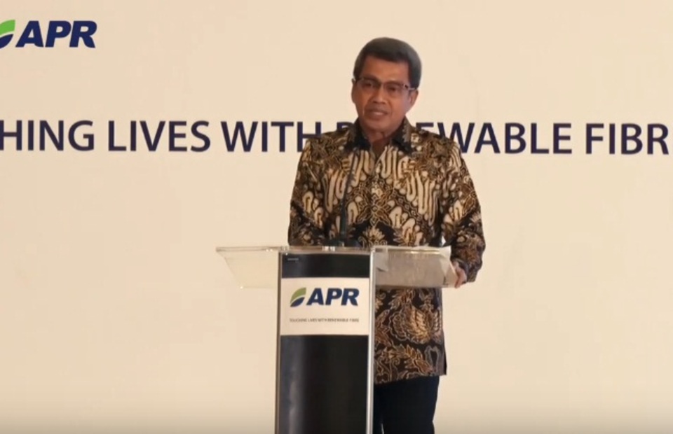 Basrie Kamba, director of viscose rayon producer Asia Pacific Rayon. (Photo courtesy of APR)