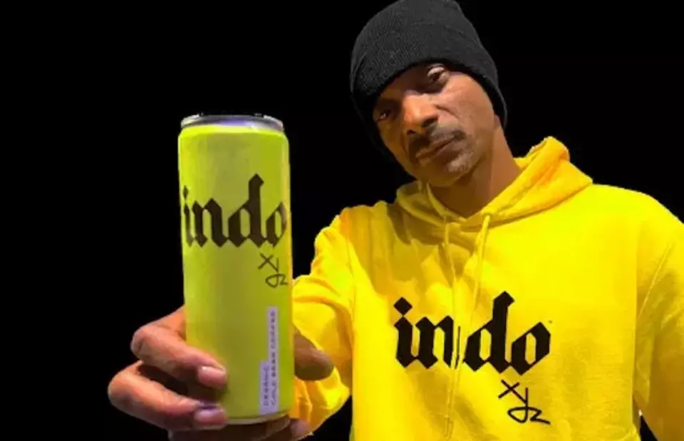 American rapper Snoop Dogg introduces his coffee products, (Courtesy photo)