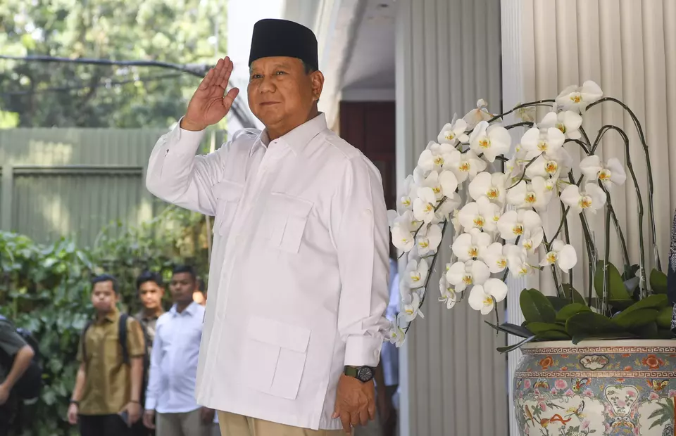 Prabowo in 'Final Phase' of Selecting Running Mate
