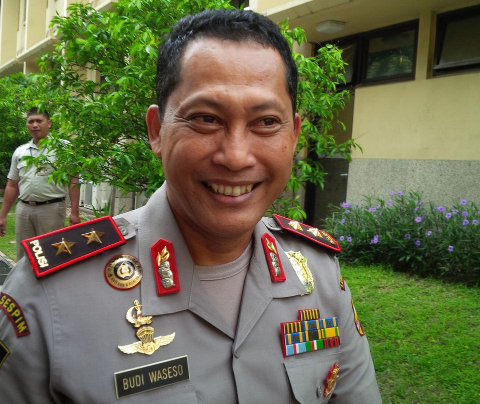 Insp. Gen. Budi Waseso, the National Police's new chief of detectives, who has to date never complied with a requirement to disclose his wealth. (JG Photo/Farouk Arnaz)