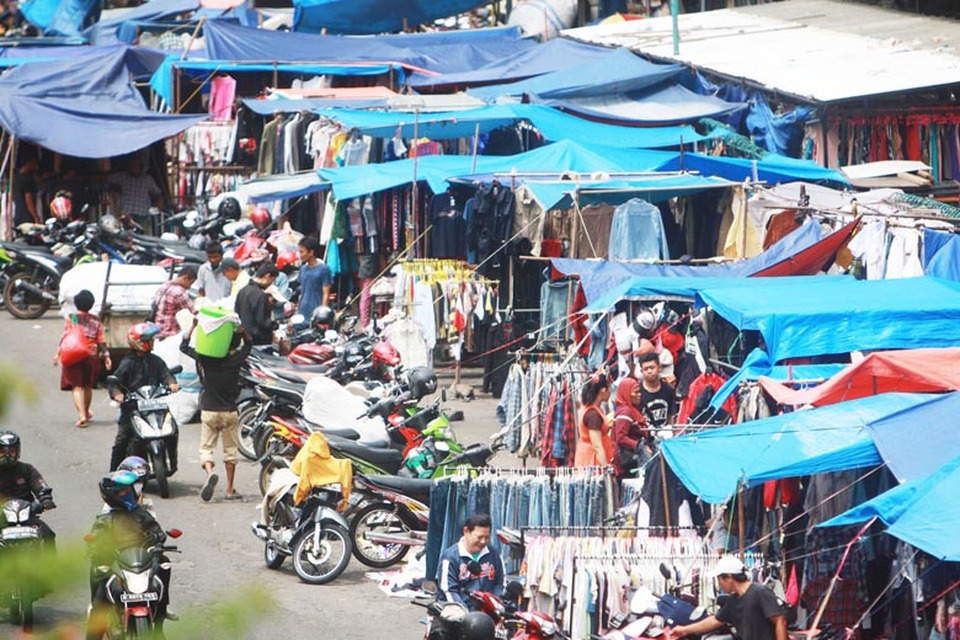 Lenggang Jakarta, located in the parking lot of the National Monument complex, will serve as a center for the area’s street vendors. (JG Photo/Yudhi Sukma Wijaya)