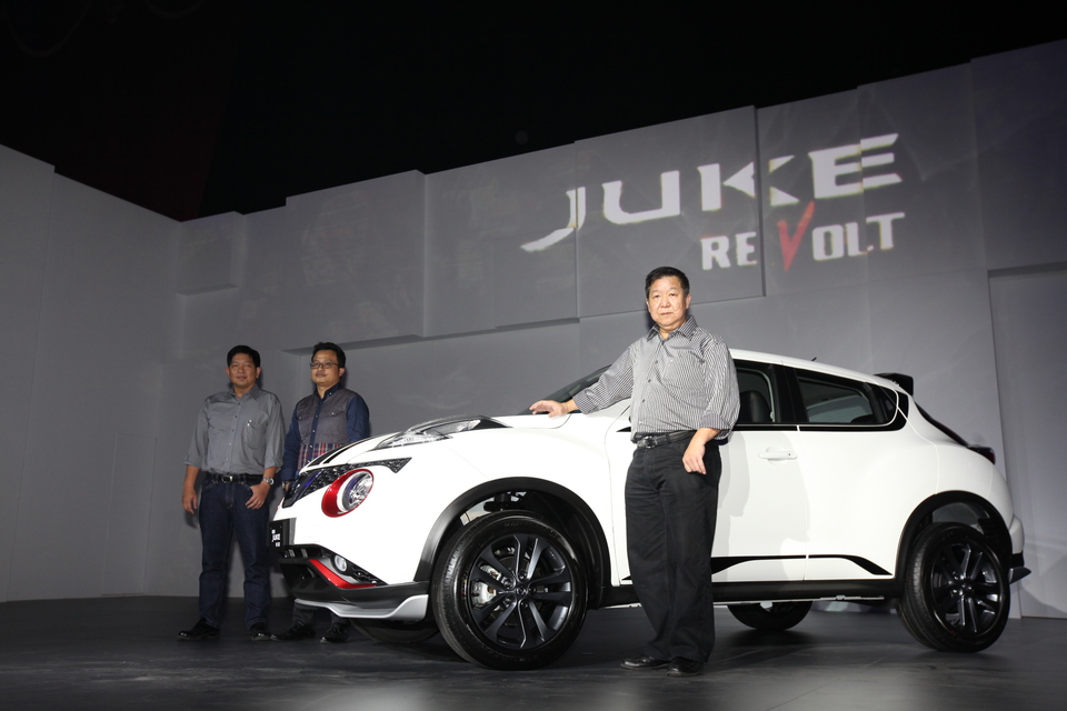 The official launch of the ne Nissan Juke Revolt for the Indonesian market.