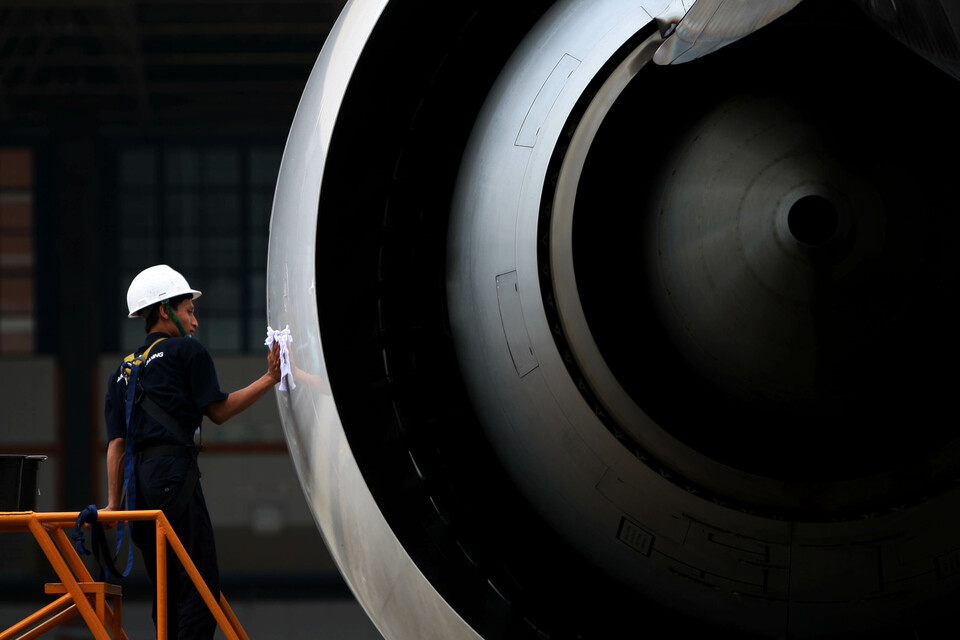 Garuda Maintenance Facility Aero Asia plans to establish a new maintenance, repair and operations facility in Batam, Riau Islands, with European and Japanese partners next year. (JG Photo/Afriadi Hikmal)