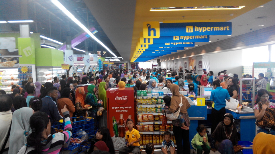 Matahari Putra Prima opened the 20th Hyoermart outlet in Sumatra, located at Citimall Baturaja, South Sumatra on Thursday (27/10) (Photo courtesy of Matahari Putra Prima)