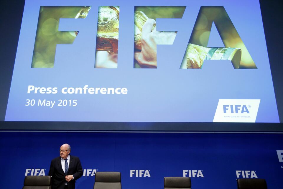 The football federations of New Zealand and Australia have backtracked on their support of former FIFA president Sepp Blatter. (Reuters Photo/Arnd Wiegmann)