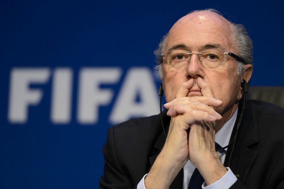 Embattled FIFA president Sepp Blatter. (AFP Photo/Fabrice Coffrini)
