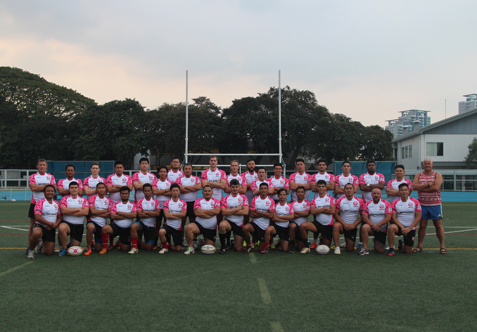 Indonesia Rhinos will start the  2015 Asian Rugby Championship Division 3 East tournament against Guam on Sunday at the British International School field, South Jakarta. (Photo courtesy of PRUI)