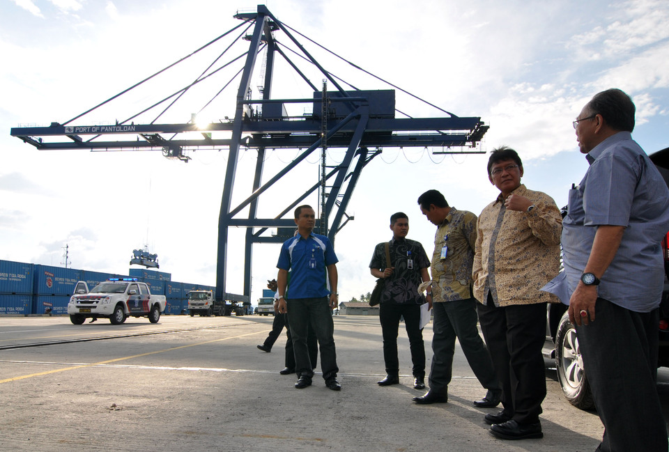 Indonesia has designated eight areas as special economic zones, including Bitung in North Sulawesi, whose main port, Pantoloan, is pictured here. (Antara Photo/Basri Marzuki)