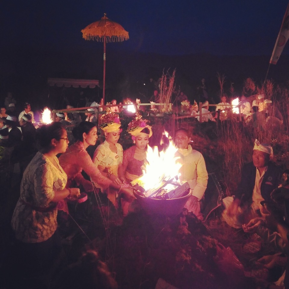 The Nusantara Festival took place at the unusual setting of Mount Batur, an active volcano in Bali, earlier this month. Organized by local communities, this 10-day festival aims to celebrate the diversity of Indonesian culture. (JG Photo/Nadia Bintoro)
