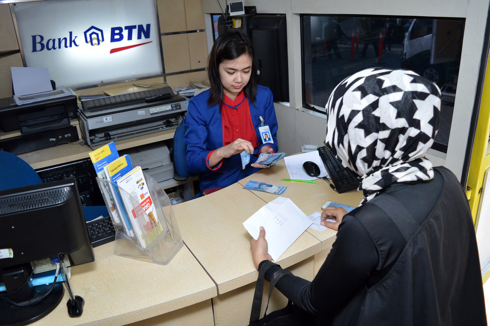 BTN is the country's largest mortgage lender. (B1 Photo/Danung Arifin)