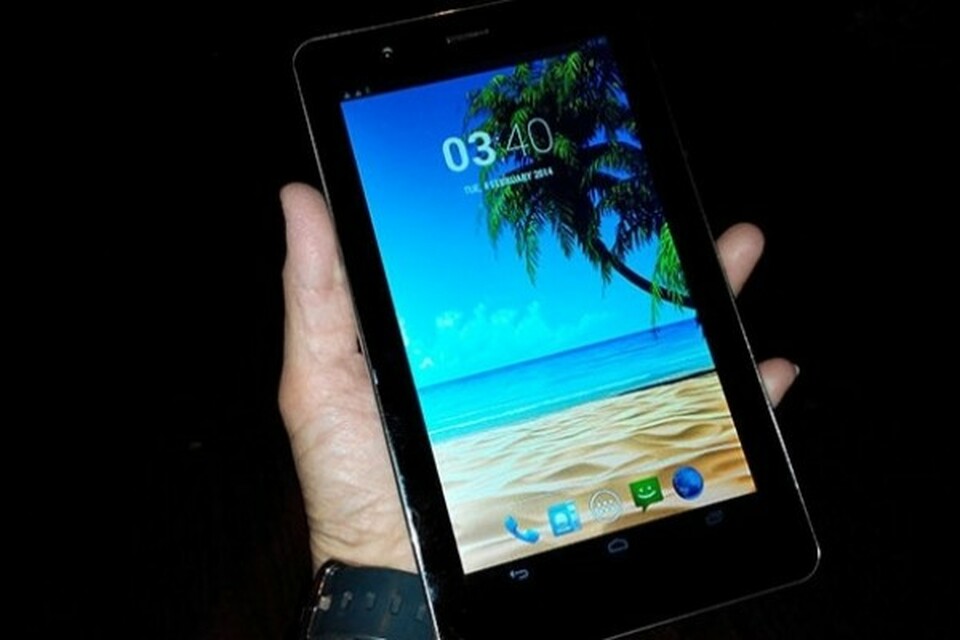 An Evercoss tablet. (Antara Photo)