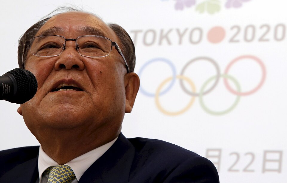 Fujio Mitarai, chair of the Tokyo 2020 Additional Event Program Panel and Canon Inc. chairman and chief executive officer, speaks during a news conference after the meeting of the Tokyo 2020 Olympic Games Additional Event Program Panel in Tokyo. (Reuters Photo/Toru Hanai)