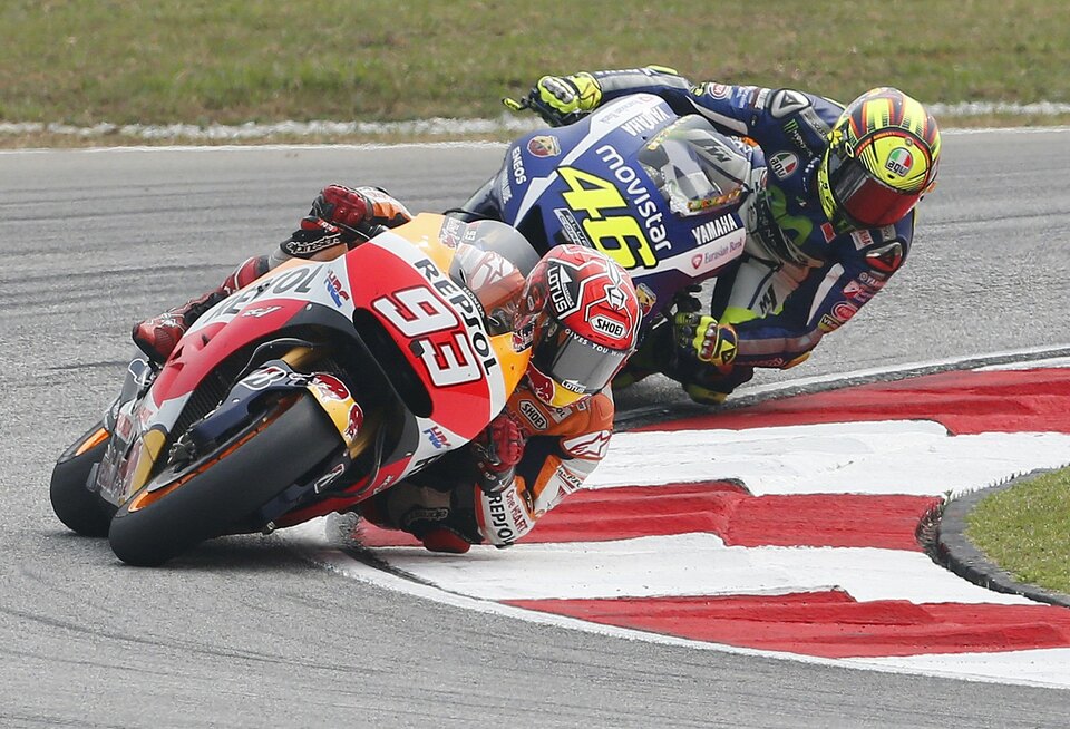 International sports management company Dorna Sports, the official organizer of Grand Prix motorcycle racing (MotoGP), has eliminated Indonesia as a candidate to host the event in 2017 because the Sentul circuit in Bogor, West Java, failed to meet its requirements. (Reuters Photo/Olivia Harris)