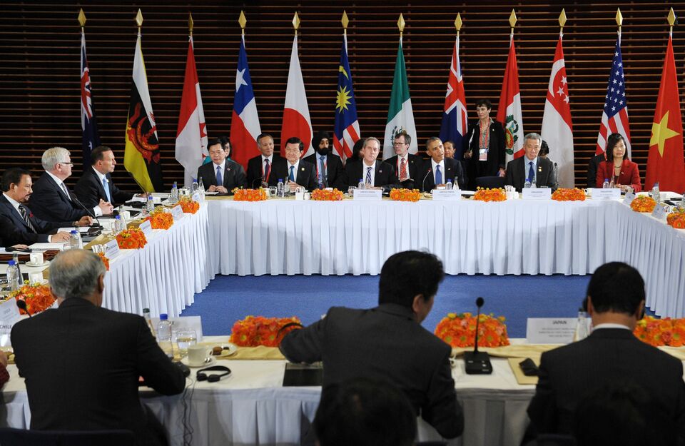 Thailand will take at least 1 year to decide on the Trans-Pacific Partnership (TPP). (AFP Photo/Files/Mandel Ngan)