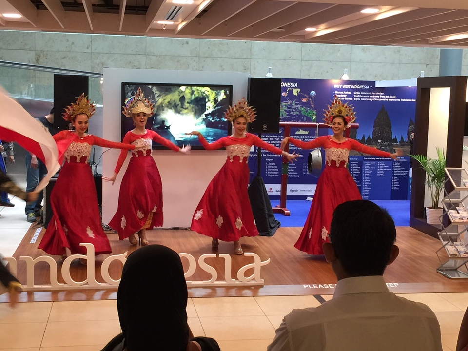 The government's tourism marketing campaign 'Wonderful Indonesia' will be on display at Potters Field Park in London on July 22-23 during the 2nd Indonesia Weekend event to attract British tourists to destinations across the archipelago.(SP Photo)