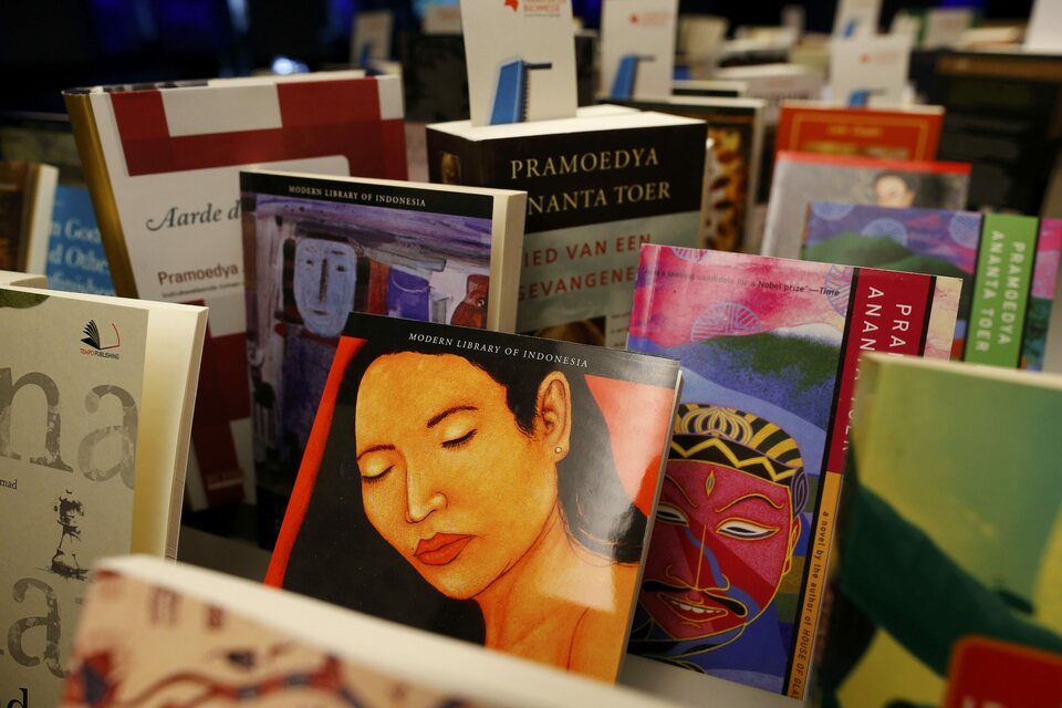 At this year's Frankfurt Book Fair, which runs from Oct. 18–23, Indonesia will showcase LitRI — a translation funding program for foreign publishers, intended to foster translation of Indonesian literature and other works into foreign languages. (Reuters Photo/Ralph Orlowski)