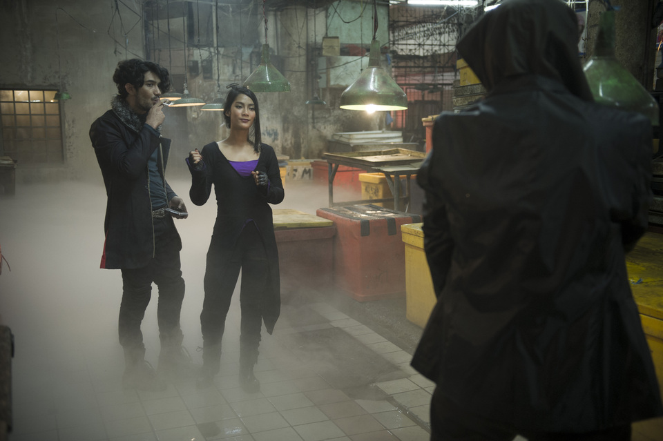 Reza Rahadian and Tara Basro as a demonic couple in HBO Asia's fantasy series 'Halfworlds.' (Photo courtesy of HBO Asia)